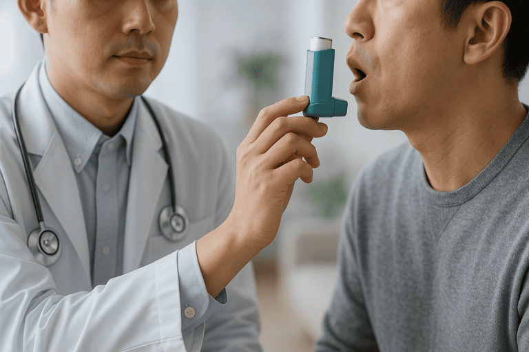 長引く咳と気管支拡張薬 医療機関での専門的な治療を考える