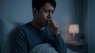 夜間の咳がひどい（夜間咳嗽） なぜ悪化するのか？考えられる病気と対処法