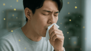 季節性咳嗽（花粉など季節要因）
