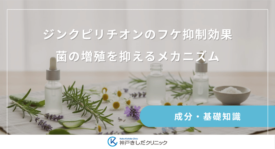 ジンクピリチオンのフケ抑制効果|菌の増殖を抑えるメカニズム
