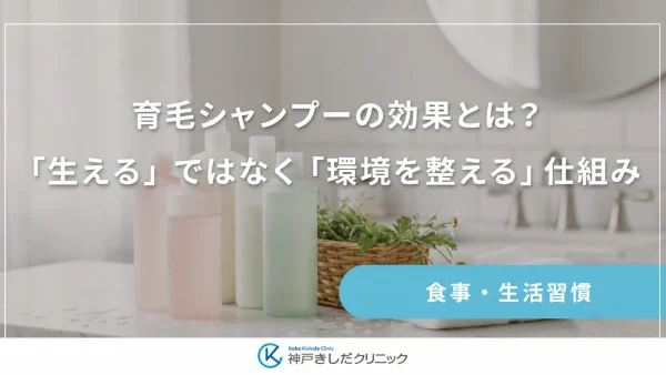 育毛シャンプーの効果とは？「生える」ではなく「環境を整える」仕組み