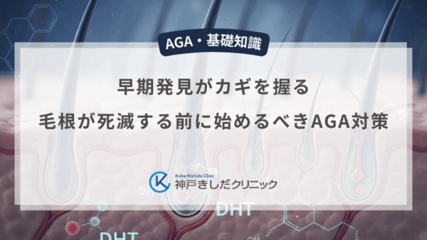 早期発見がカギを握る｜毛根が死滅する前に始めるべきAGA対策