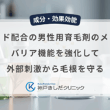 セラミド配合の男性用育毛剤のメリット｜バリア機能を強化して外部刺激から毛根を守る