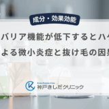 頭皮のバリア機能が低下するとハゲる？乾燥による微小炎症と抜け毛の因果関係