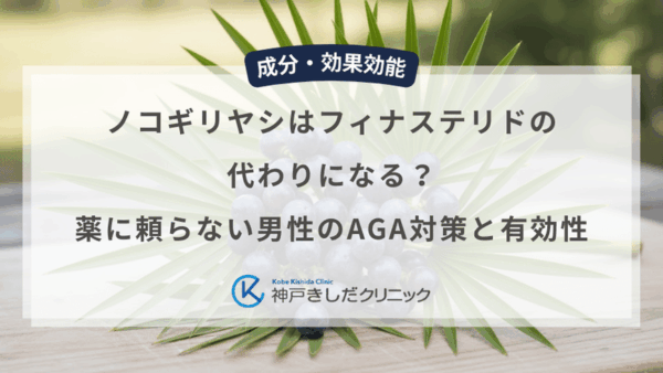 ノコギリヤシはフィナステリドの代わりになる？薬に頼らない男性のAGA対策と有効性