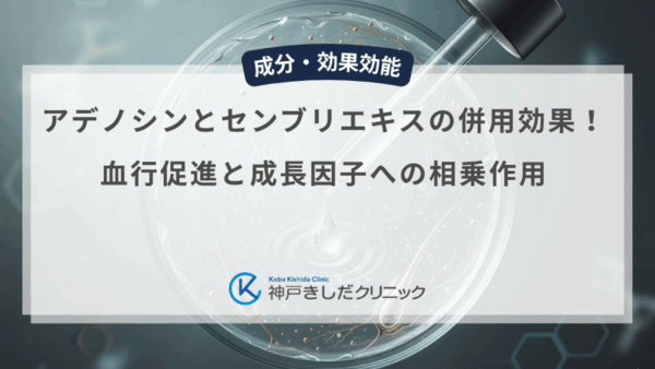 アデノシンとセンブリエキスの併用効果!血行促進と成長因子への相乗作用