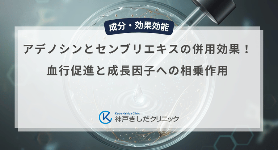 アデノシンとセンブリエキスの併用効果!血行促進と成長因子への相乗作用