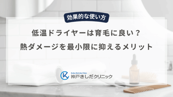 低温ドライヤーは育毛に良い？熱ダメージを最小限に抑えるメリット