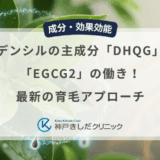 リデンシルの主成分「DHQG」と「EGCG2」の働き！最新の育毛アプローチ