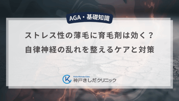 ストレス性の薄毛に育毛剤は効く？自律神経の乱れを整えるケアと対策