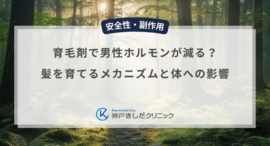 育毛剤で男性ホルモンが減る?髪を育てるメカニズムと体への影響