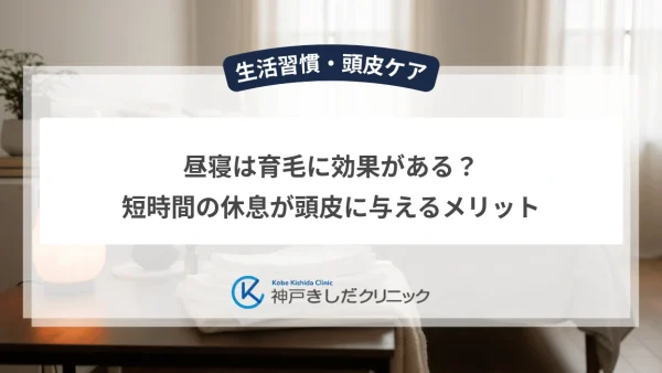 昼寝は育毛に効果がある？短時間の休息が頭皮に与えるメリット