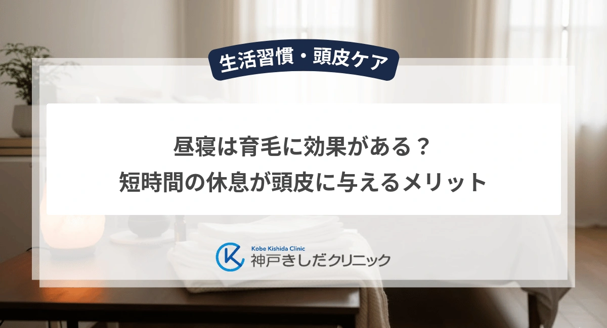 昼寝は育毛に効果がある？短時間の休息が頭皮に与えるメリット