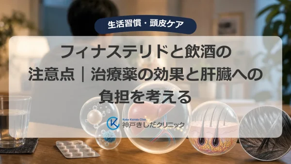 フィナステリドと飲酒の注意点｜治療薬の効果と肝臓への負担を考える