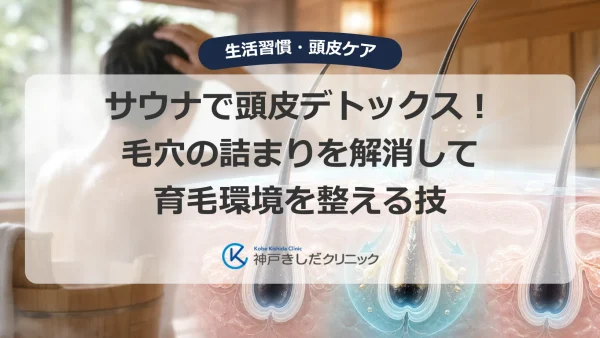 サウナで頭皮デトックス！毛穴の詰まりを解消して育毛環境を整える技