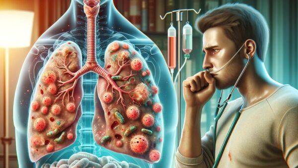 細菌性肺炎 (Bacterial pneumonia)