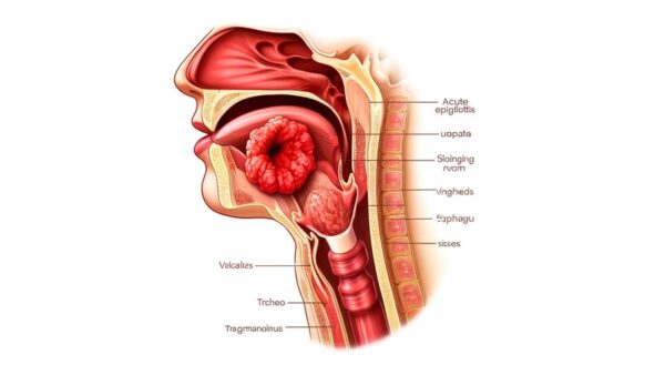 急性喉頭蓋炎 (Acute epiglottitis) – 呼吸器疾患