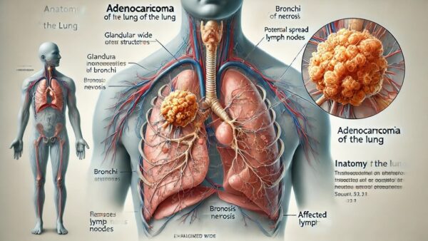 肺腺癌（Adenocarcinoma of the lung） – 呼吸器疾患