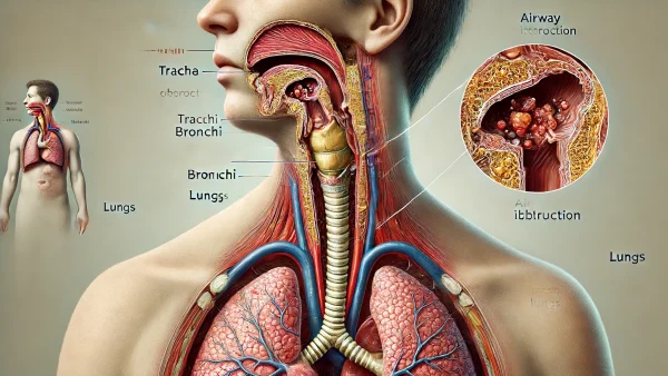 気道閉塞（窒息 Airway obstruction） – 呼吸器疾患