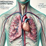 縦隔気腫(じゅうかくきしゅ Mediastinal emphysema) - 呼吸器疾患