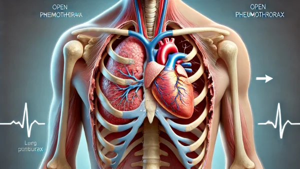 開放性気胸(Open pneumothorax) – 呼吸器疾患