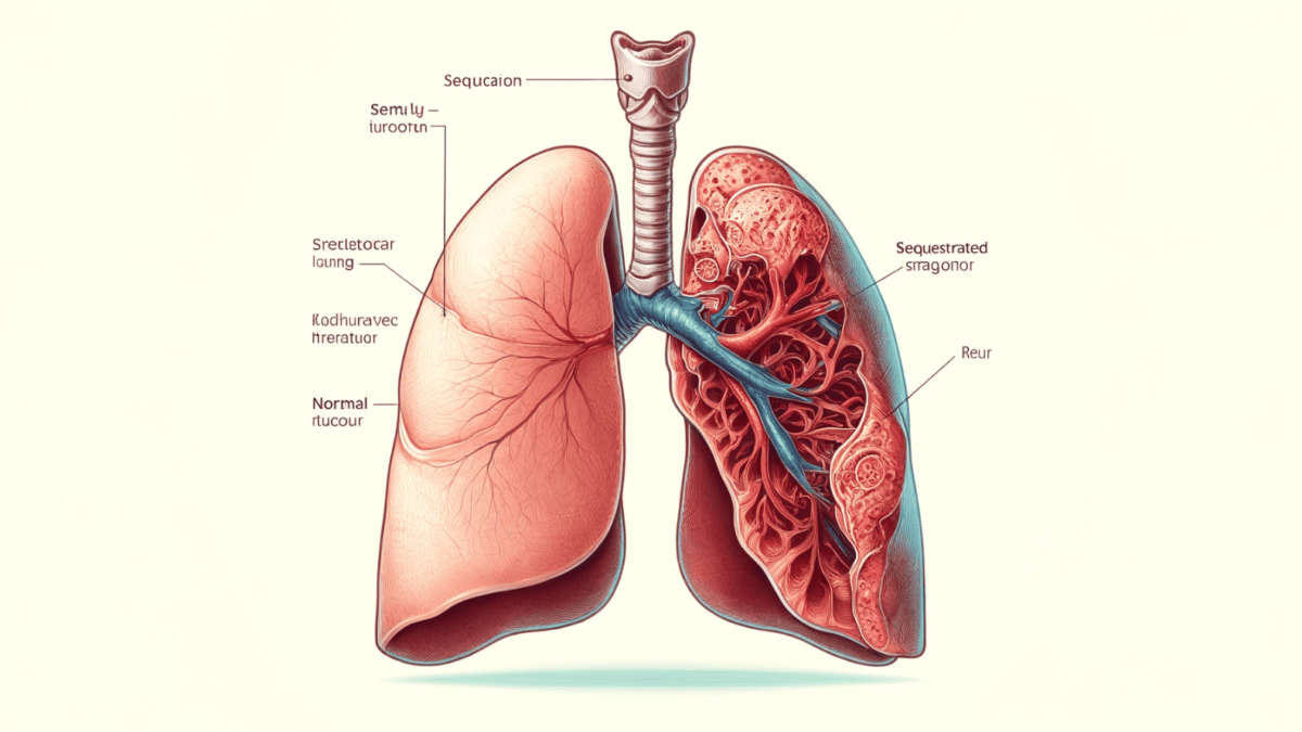 肺分画症 - 呼吸器疾患