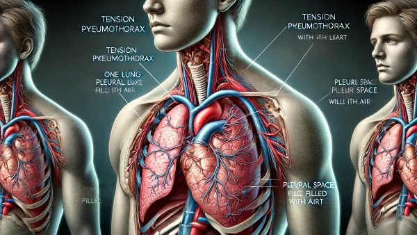 緊張性気胸(Tension pneumothorax) – 呼吸器疾患