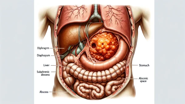 横隔膜下膿瘍(Subphrenic abscess) – 呼吸器疾患