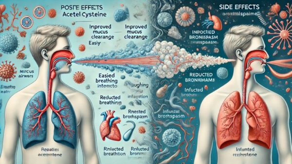 アセチルシステイン（ムコフィリン） – 呼吸器治療薬