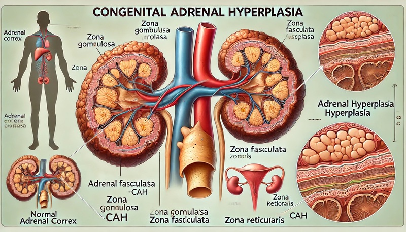 先天性副腎過形成症（CAH）
