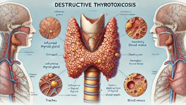 破壊性甲状腺中毒症（Destructive thyrotoxicosis/Destructive thyroid toxicosis） – 内分泌疾患