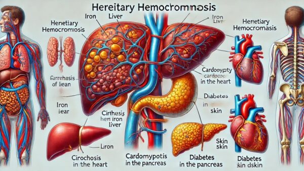 遺伝性ヘモクロマトーシス（HH. Hereditary Hemochromatosis） – 代謝疾患