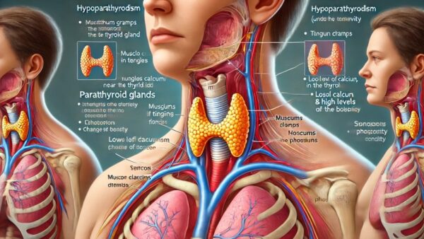 副甲状腺機能低下症（Hypoparathyroidism） – 内分泌疾患Case courtesy of Daniel J Bell, Radiopaedia.org. From the case rID: 94416副甲状腺機能低下症（Hypoparathyroidism） – 内分泌疾患