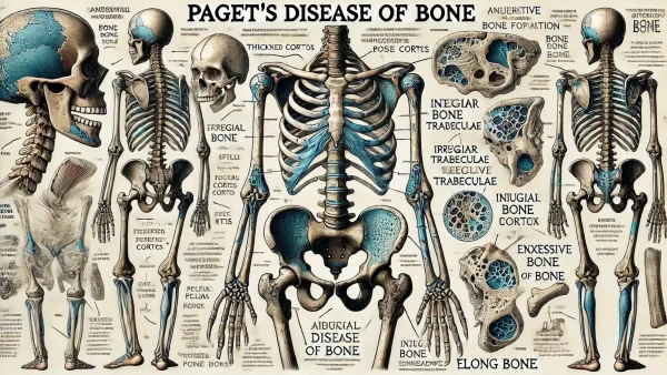 骨パジェット病(Paget’s disease of bone) – 代謝疾患Theodorou, Daphne J et al. “Imaging of Paget disease of bone and its musculoskeletal complications: review.” AJR. American journal of roentgenology vol. 196,6 Suppl (2011): S64-75. doi:10.2214/AJR.10.7222骨パジェット病(Paget’s disease of bone) – 代謝疾患