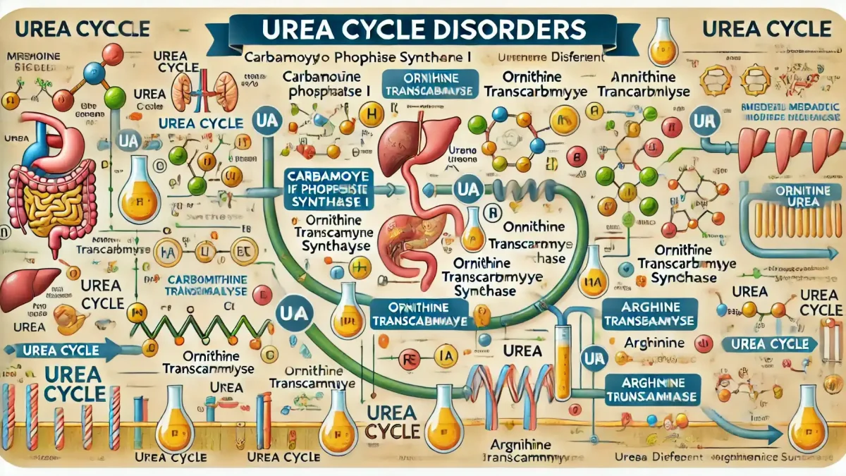 尿素サイクル異常症(UCD) – 代謝疾患