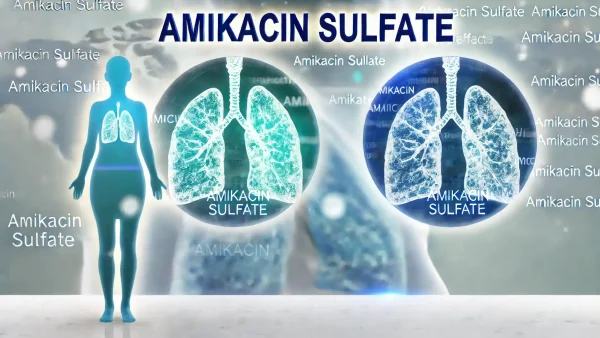 アミカシン硫酸塩 – 呼吸器治療薬