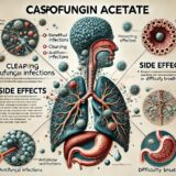 カスポファンギン酢酸塩（CPFG）（カンサイダス） – 呼吸器治療薬