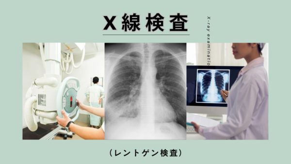 X線検査（レントゲン検査 / X-ray examination / XP）