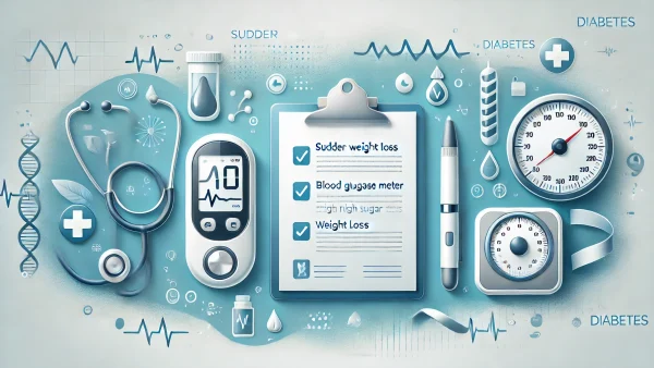 急に痩せたときに考えたい原因と糖尿病の可能性—体重減少に潜むリスク
