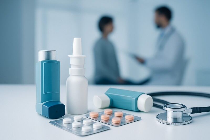 気管支喘息 薬, 気管支喘息 治療薬, 気管支喘息の薬