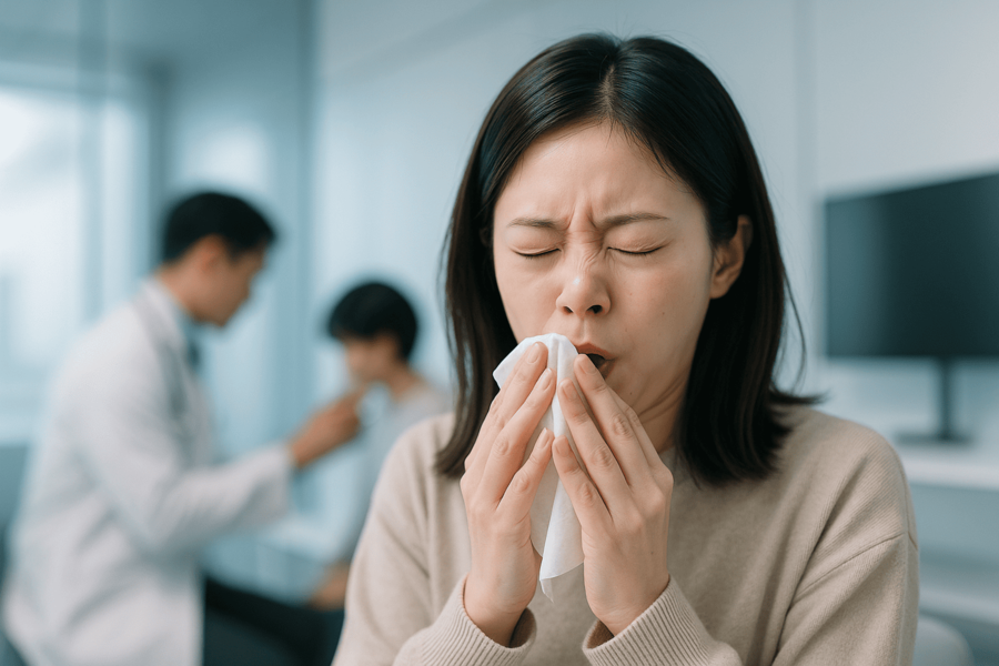 しょんしょん続く小さなくしゃみ：原因、考えられる病気、対処法について
