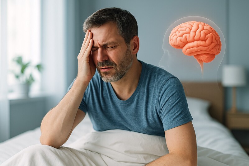 朝の頭痛は睡眠時無呼吸症候群が原因かも？特徴的な症状と対処法を解説