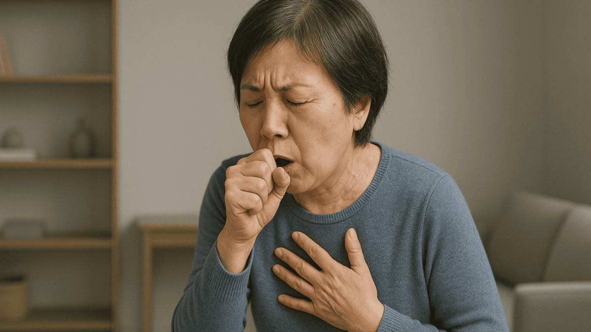 むせる、むせ返る咳が止まらない原因と対処法、知っておきたいこと