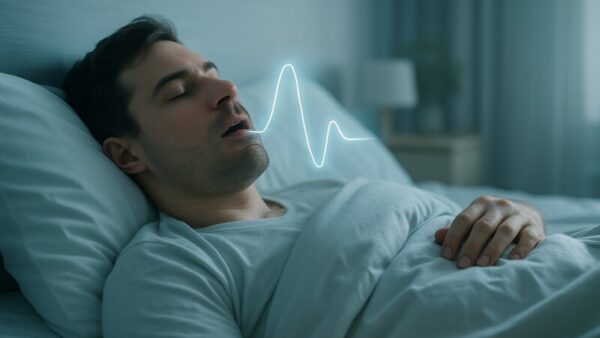 睡眠中の浅い呼吸は危険信号？原因と影響、深い眠りのための改善策