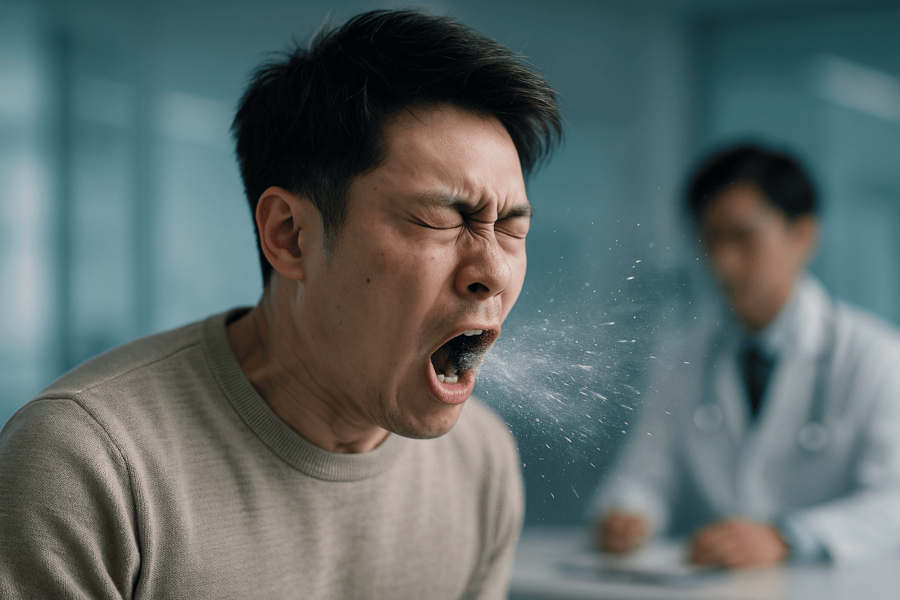 くしゃみが爆発的に大きいのはなぜ？原因と対処法、受診の目安を解説