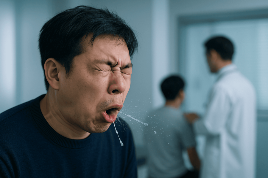 くしゃみで鼻水がブシュッと出るのはなぜ？原因と対処法を解説