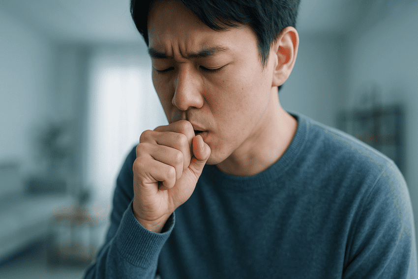 心因性咳嗽（ストレス因の咳）の原因・症状・治療について