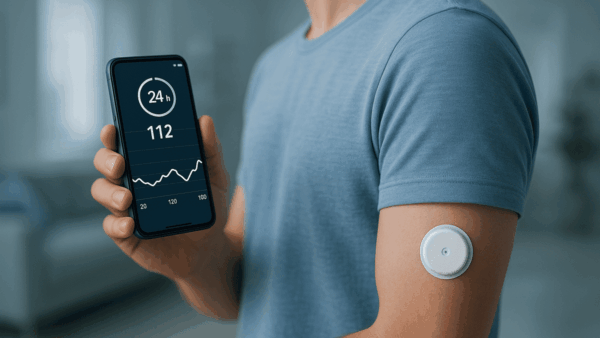 CGM（持続血糖測定器）とは？24時間の血糖値を「見える化」するメリットと費用を解説