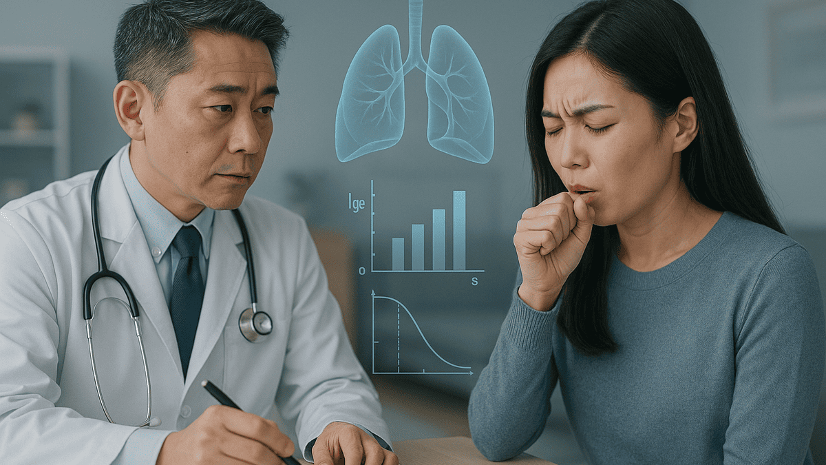 咳 喘息 診断, アレルギー性 咳 喘息, アレルギー 咳 特徴