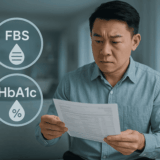 FBS 血糖値, 空腹時血糖, HbA1c 関係